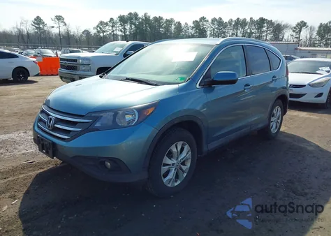 2013 Honda Cr-V Ex-L из США, поврежденный, VIN 5J6RM4H70DL076353